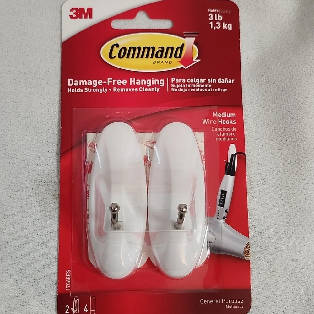 Command Damage-Free Hooks, Child Safety Locks and Suction Hooks